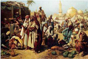 unknow artist Arab or Arabic people and life. Orientalism oil paintings  382 France oil painting art